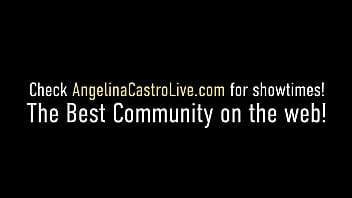 Big Titty Cuban, Angelina Castro, fills her thick twat with a hard cock delivery driver, banging & blowing his throbbing dick until he cums! Full Video & Angelina Castro Live @ AngelinaCastroLive.com!