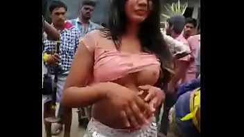 Hot Nude Dance in public